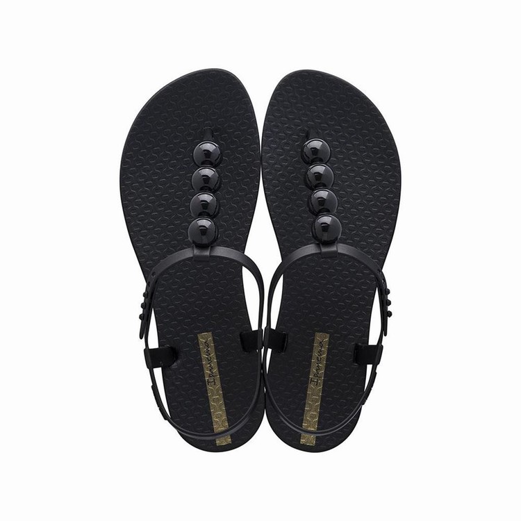 Sandales Ipanema Class Glam II Noir Femme | XVC-1423430