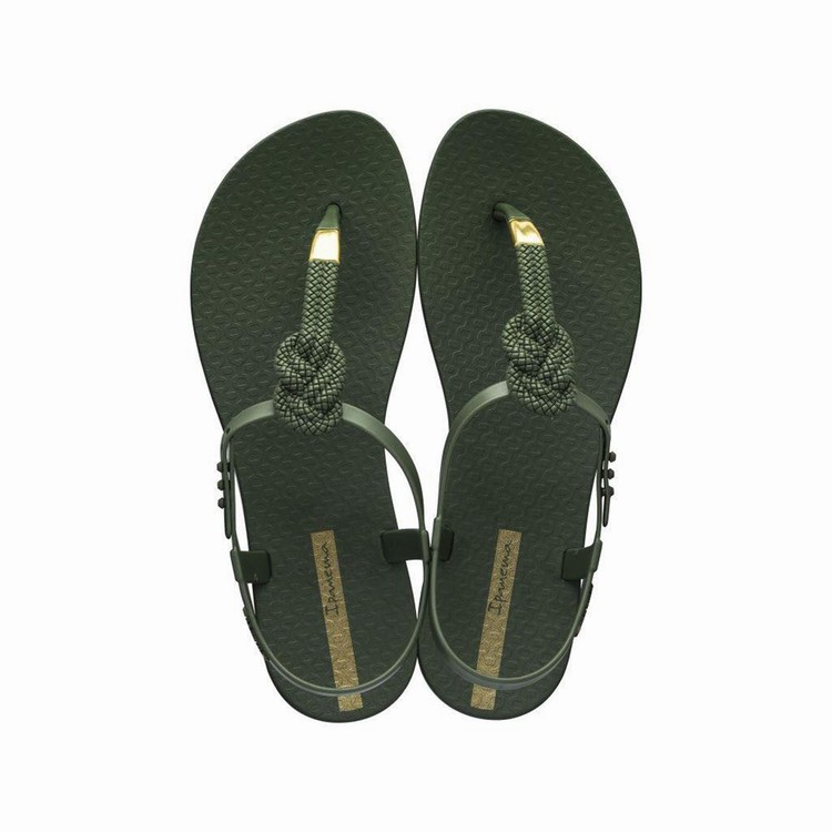 Sandales Ipanema Class Glam II Vert Femme | YDQ-9326137