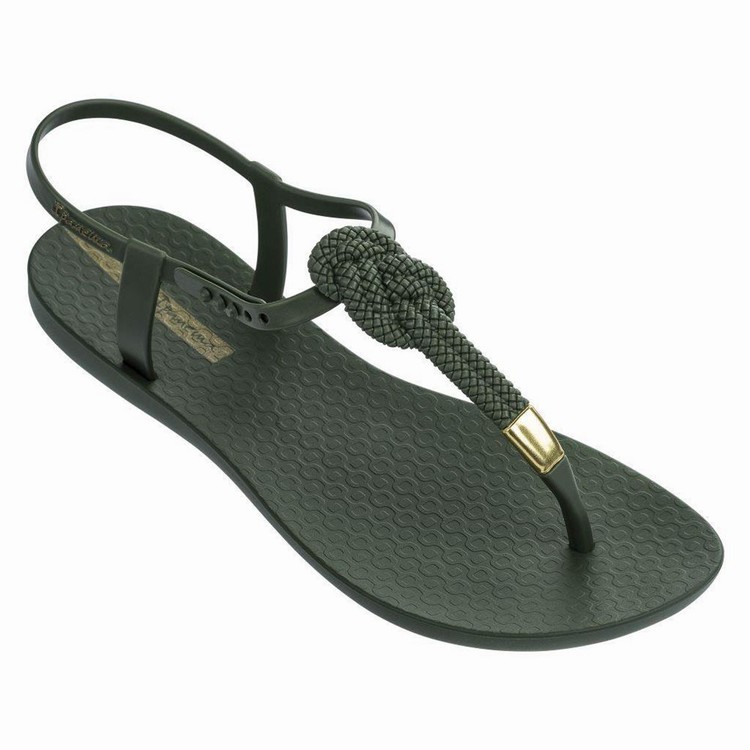 Sandales Ipanema Class Glam II Vert Femme | YDQ-9326137