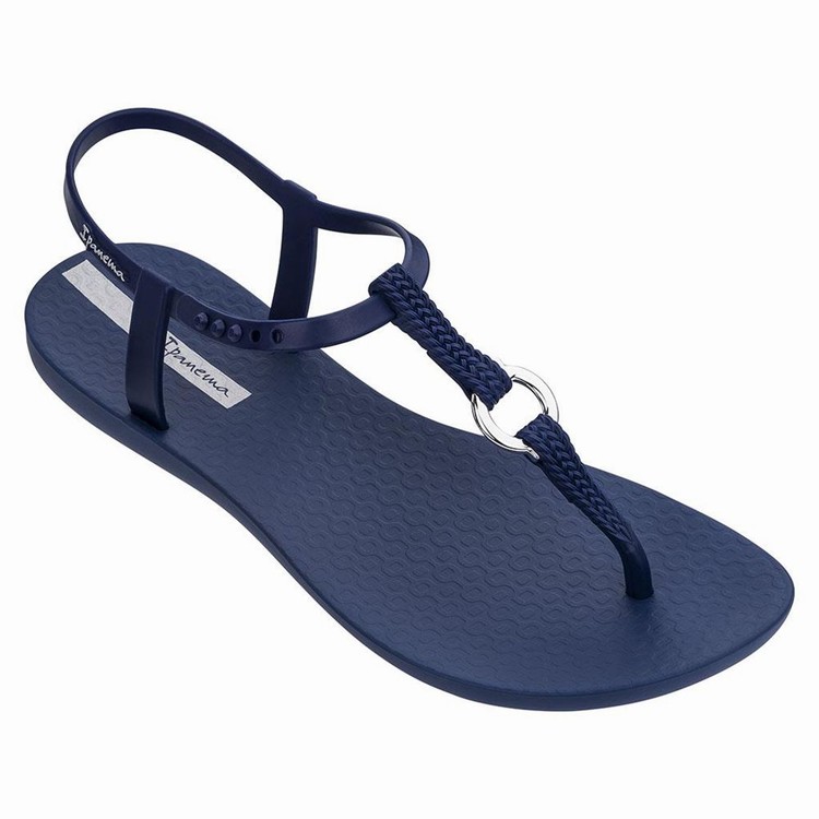 Sandales Ipanema Charm VII Aro Bleu Marine Femme | OIW-9079024