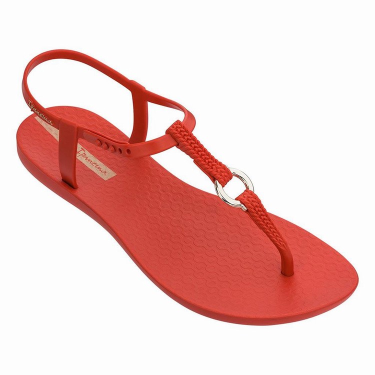 Sandales Ipanema Charm VII Aro Rouge Femme | GHE-6062028