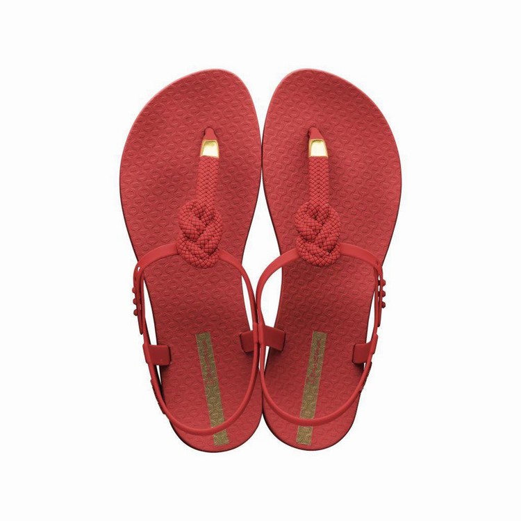 Sandales Ipanema Class Glam II Rouge Femme | PWS-9896438