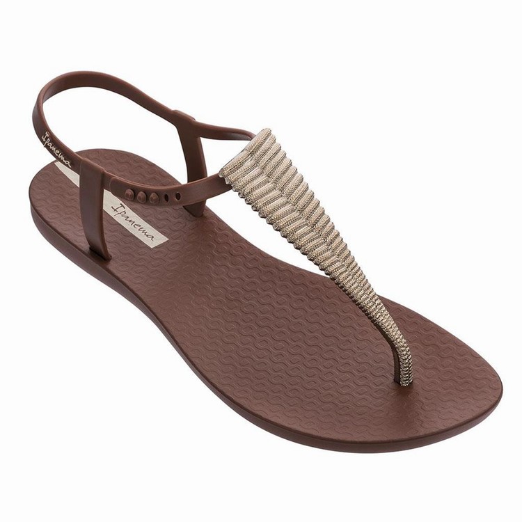 Sandales Ipanema Class Glam III Marron Femme | VNB-7495446