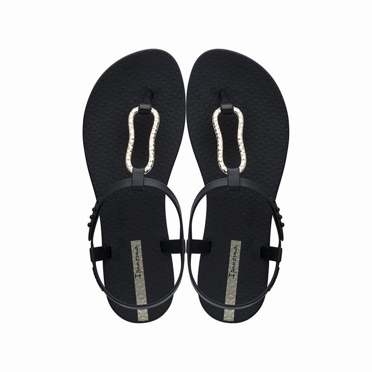 Sandales Ipanema Class Mood Noir Doré Femme | FJB-2796491