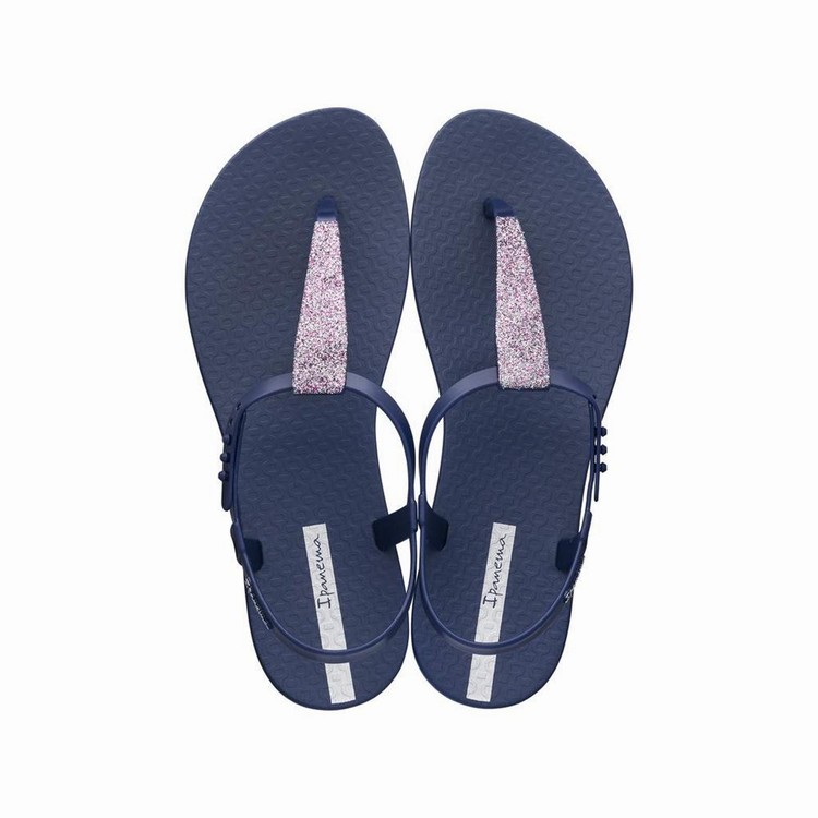 Sandales Ipanema Class Pop II Bleu Marine Femme | RYK-9256000