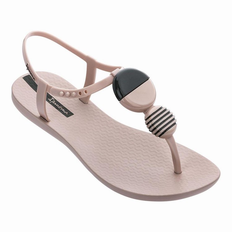 Sandales Ipanema Ella Rose Noir Femme | KJE-0969238