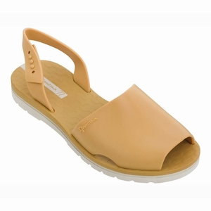 Sandales Ipanema Barcelona Jaune Beige Femme | LPU-6404897