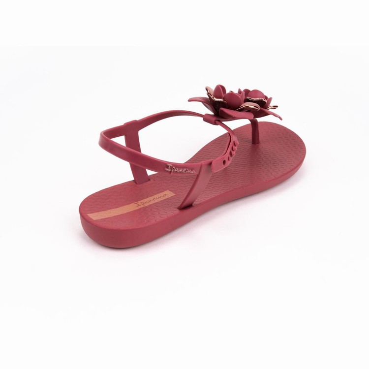 Sandales Ipanema Floret Bordeaux Femme | MYW-4873510