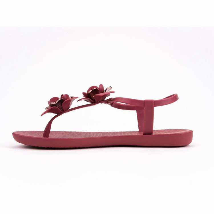 Sandales Ipanema Floret Bordeaux Femme | MYW-4873510