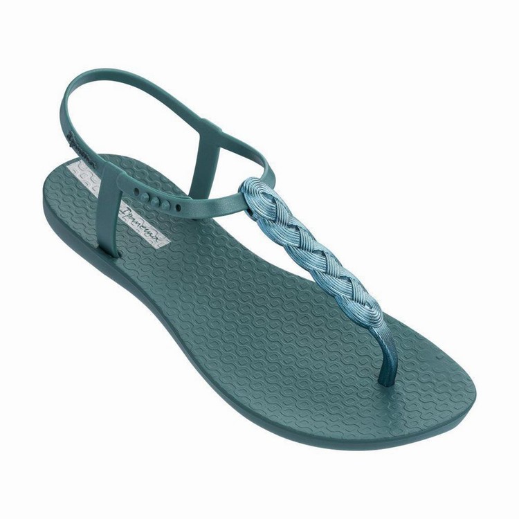 Sandales Ipanema Charm VI Wave Vert Femme | BJV-1215325