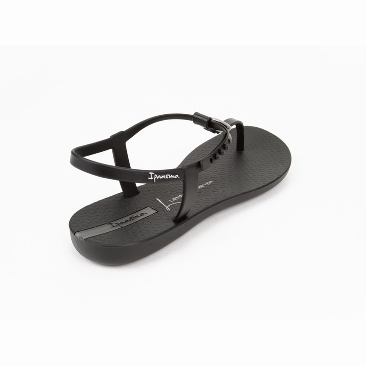 Sandales Ipanema Lenny Locket Noir Femme | UZU-0259273