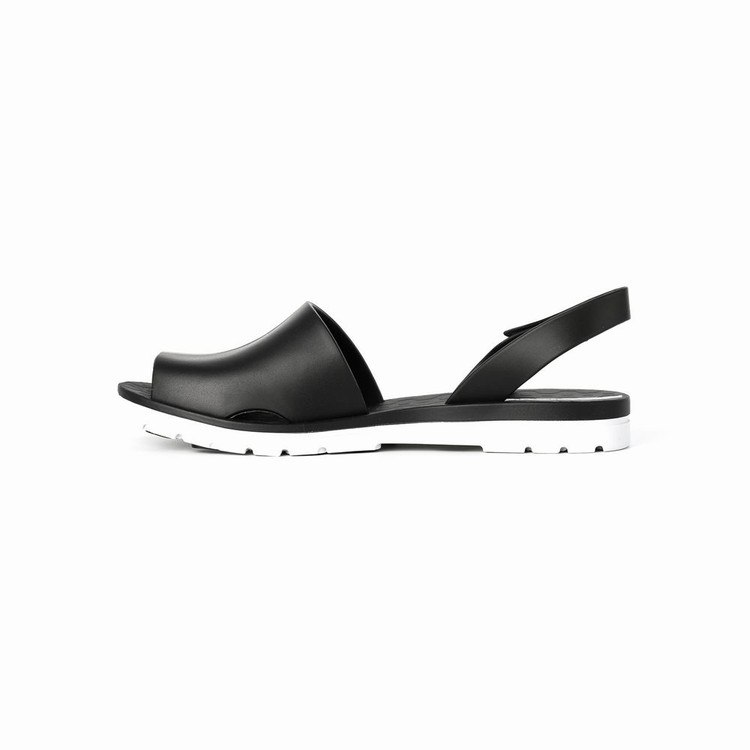 Sandales Ipanema Barcelona Noir Blanche Femme | VGN-1281170