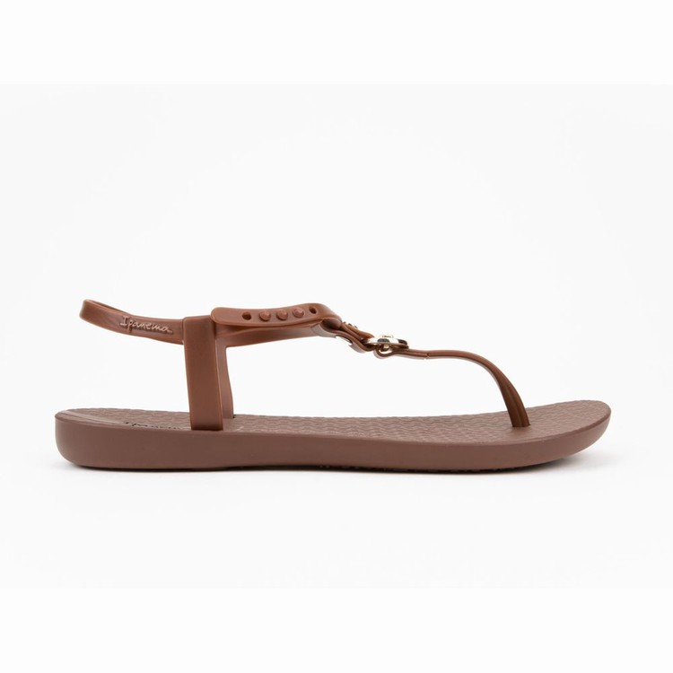 Sandales Ipanema Lenny Locket Marron Doré Femme | VYN-4315604