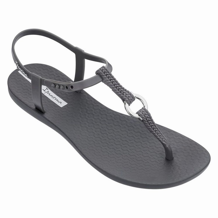 Sandales Ipanema Link Grise Femme | XKF-3675969