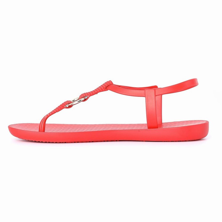 Sandales Ipanema Link Rouge Femme | HUJ-2018692