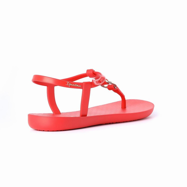 Sandales Ipanema Link Rouge Femme | HUJ-2018692