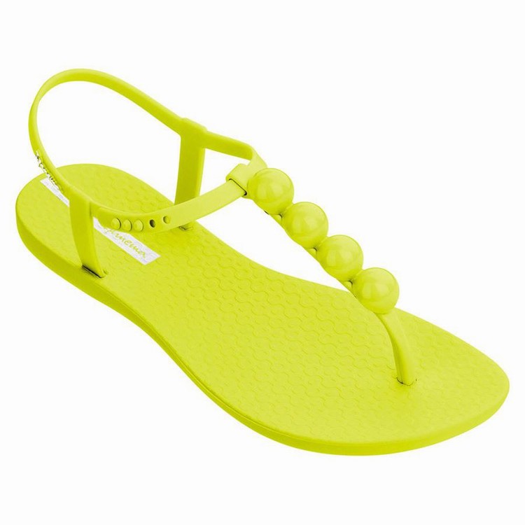 Sandales Ipanema Pearl Jaune Femme | DVC-6055038