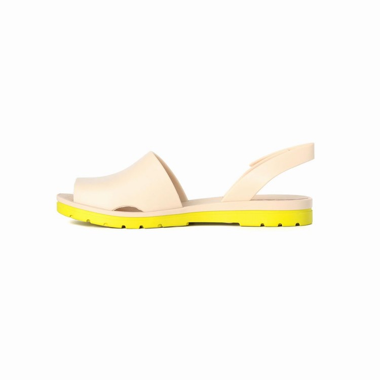 Sandales Ipanema Barcelona Beige Jaune Femme | RDG-4172937