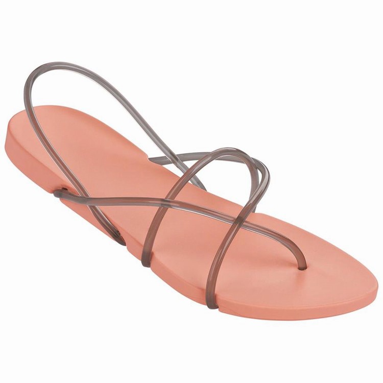 Sandales Ipanema Philippe Starck Thing G Rose Grise Femme | ZRL-1413762