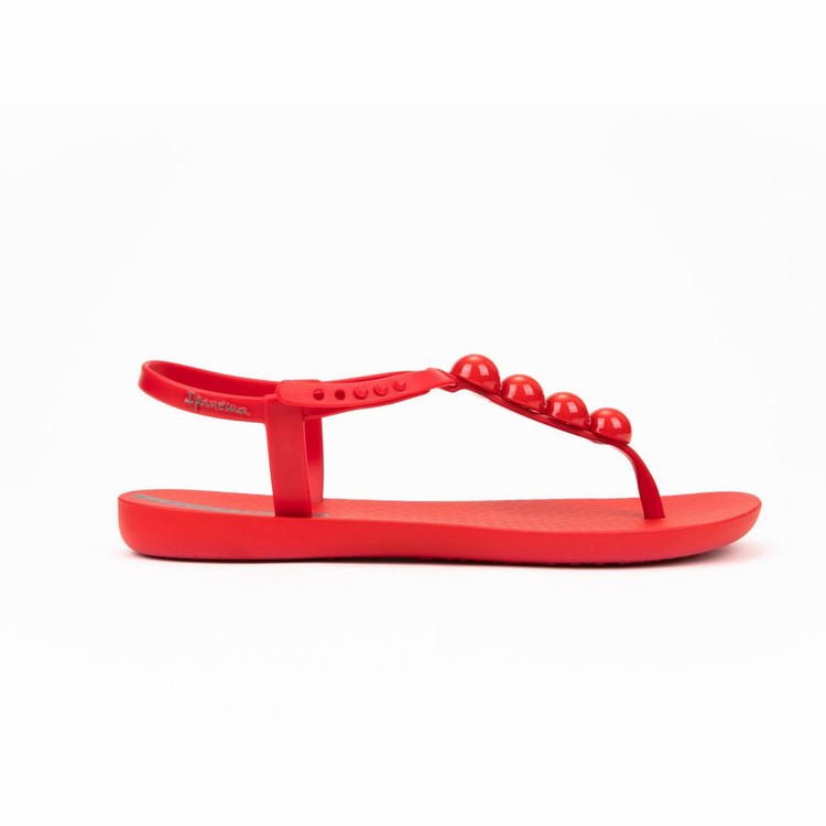 Sandales Ipanema Pearl Rouge Femme | WZF-4546720