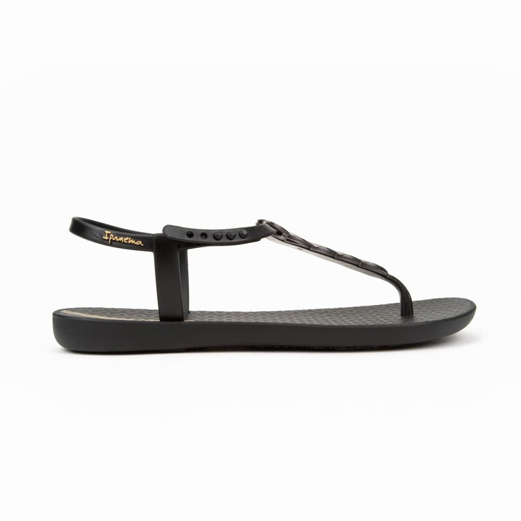 Sandales Ipanema Braid Noir Doré Femme | JMZ-9427203