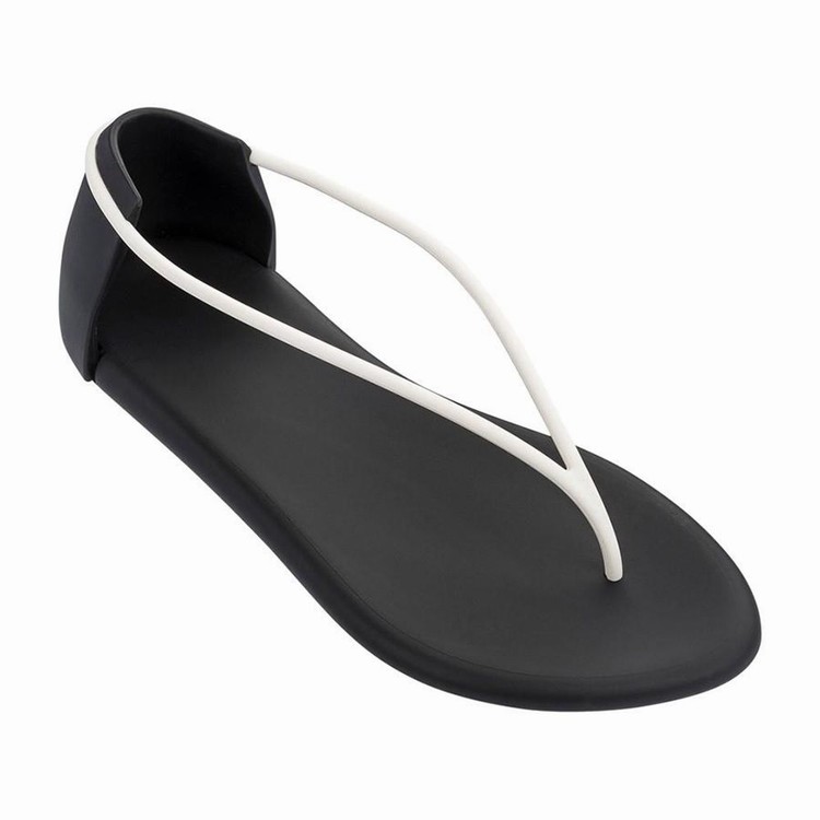 Sandales Ipanema Philippe Starck Thing N II Noir Blanche Femme | YLX-9787437