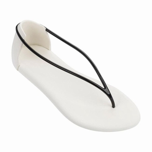 Sandales Ipanema Philippe Starck Thing N II Blanche Noir Femme | NLA-8394593