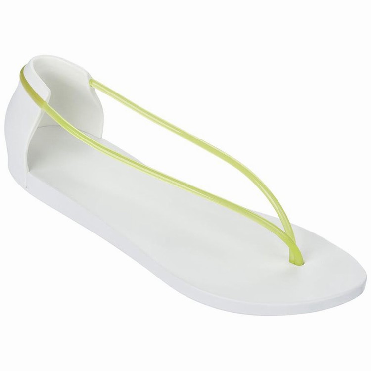 Sandales Ipanema Philippe Starck Thing N Blanche Jaune Femme | UAD-3053052