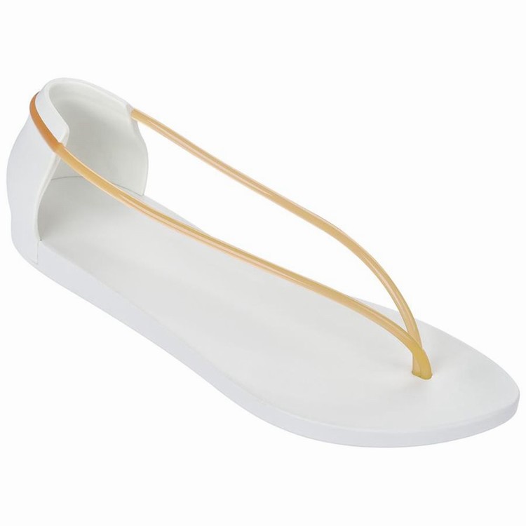 Sandales Ipanema Philippe Starck Thing N Blanche Orange Femme | WVL-8277728