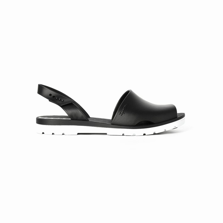 Sandales Ipanema Barcelona Noir Blanche Femme | VGN-1281170