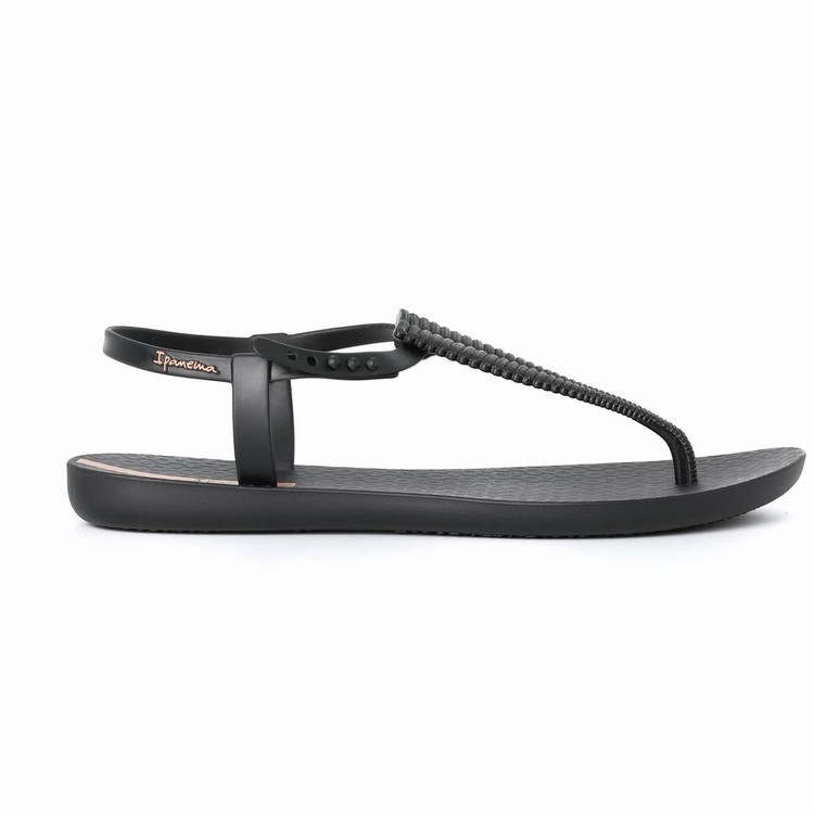 Sandales Ipanema Ribba Noir Femme | GMV-1413596