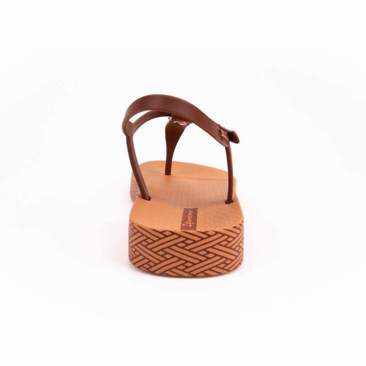 Sandales Ipanema Plush Weave Marron Femme | IZG-6685457