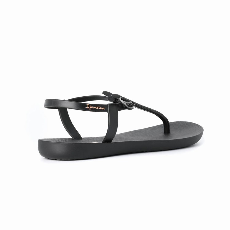 Sandales Ipanema Ribba Noir Femme | GMV-1413596