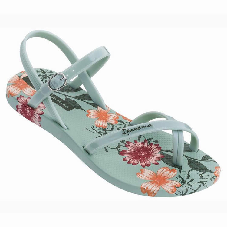 Sandales Ipanema Suzi Print II Vert Femme | KEI-0075924