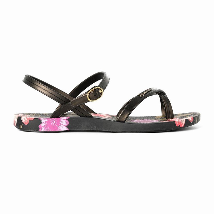 Sandales Ipanema Suzi Print II Noir Femme | MJU-6685313