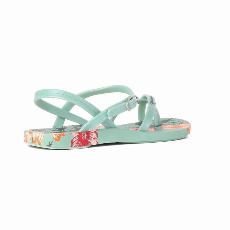 Sandales Ipanema Suzi Print II Vert Femme | KEI-0075924