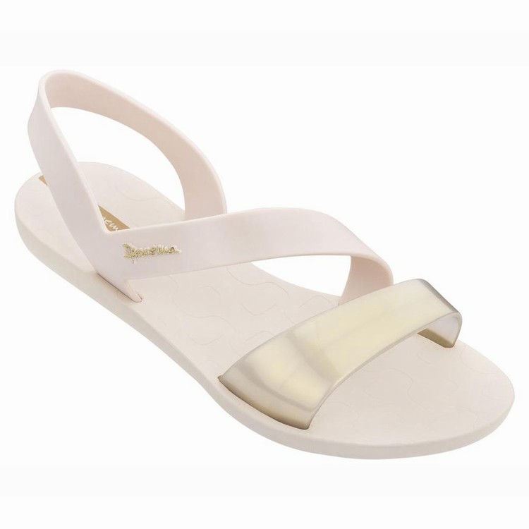 Sandales Ipanema Vibe Beige Femme | GXH-5677125