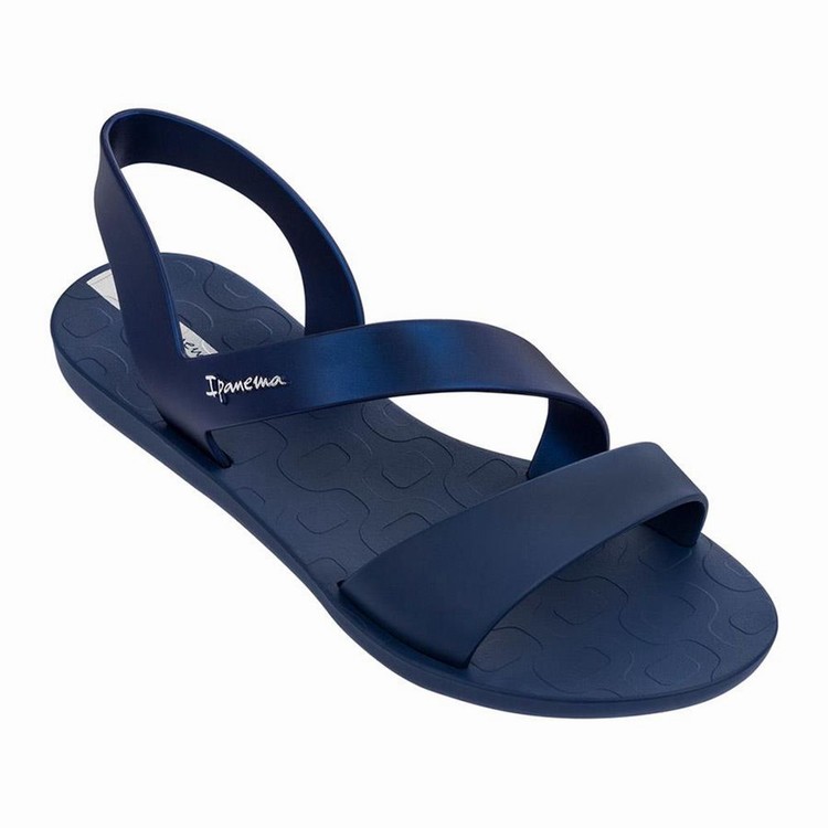 Sandales Ipanema Vibe Bleu Marine Femme | NNA-6277501