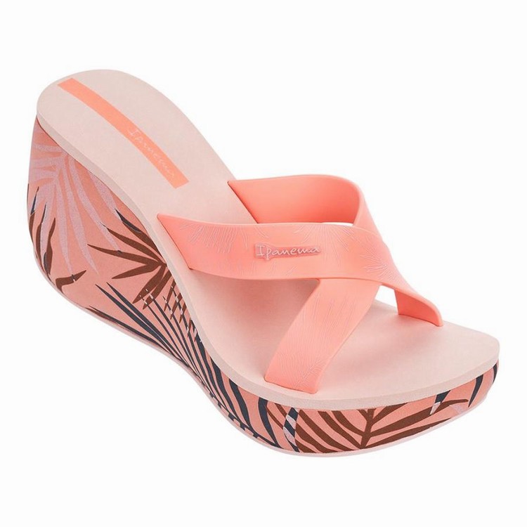 Claquette Ipanema X Wedge Rose Femme | ICZ-2636041