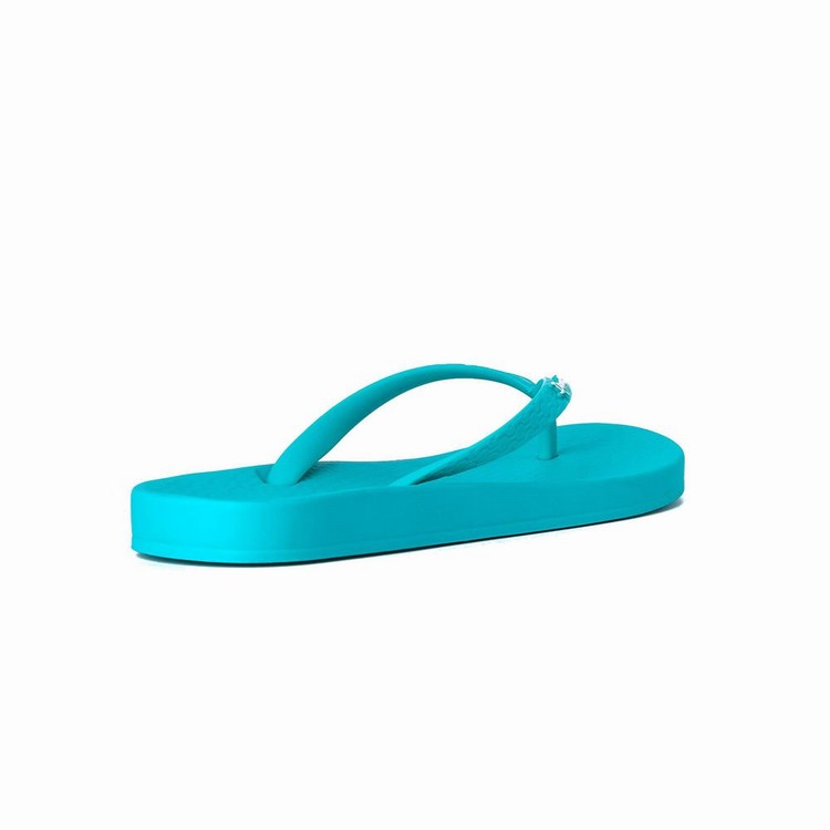 Tongs Ipanema Ana Colors Vert Bleu Femme | NLM-1226426