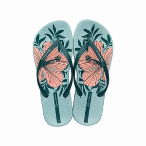 Tongs Ipanema Ana Hibiscus Vert Femme | XPF-1607373