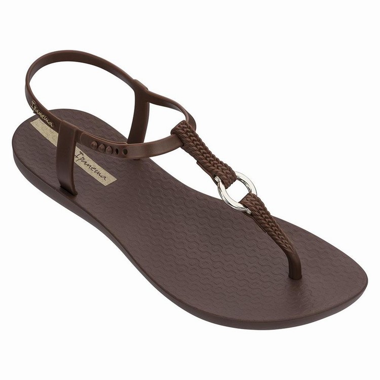 Sandales Ipanema Charm VII Aro Marron Femme | ZGW-0624681