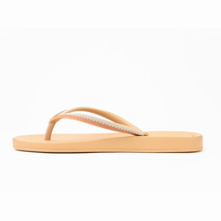 Tongs Ipanema Ana Lovely IX Beige Marron Blanche Femme | QQS-3605274