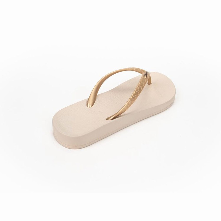 Tongs Ipanema Anatomic Tan Beige Doré Femme | GVY-3621875