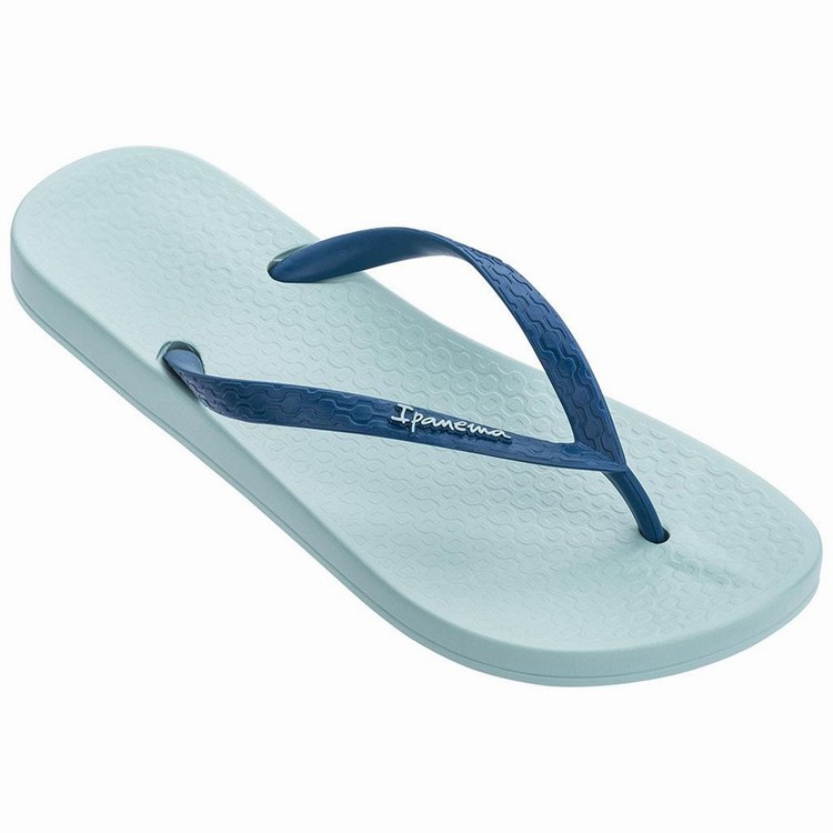 Tongs Ipanema Anatomic Tan Bleu Bleu Marine Femme | ASU-1011436