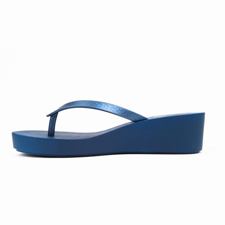 Tongs Ipanema Daisy Wedge Bleu Femme | GXT-5259100