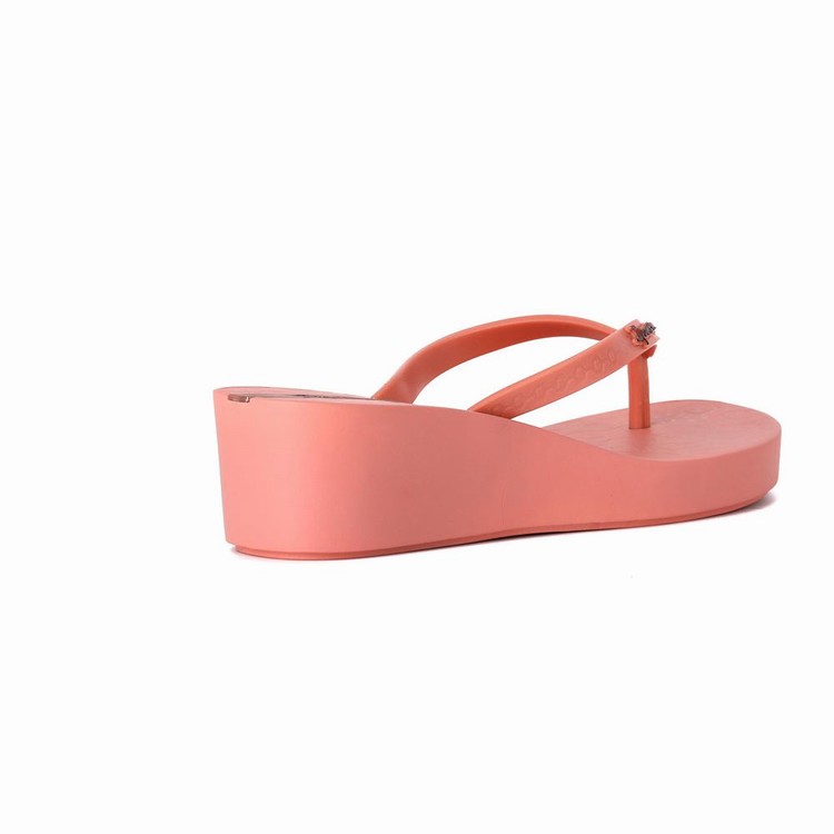 Tongs Ipanema Daisy Wedge Rose Femme | PWV-2281860