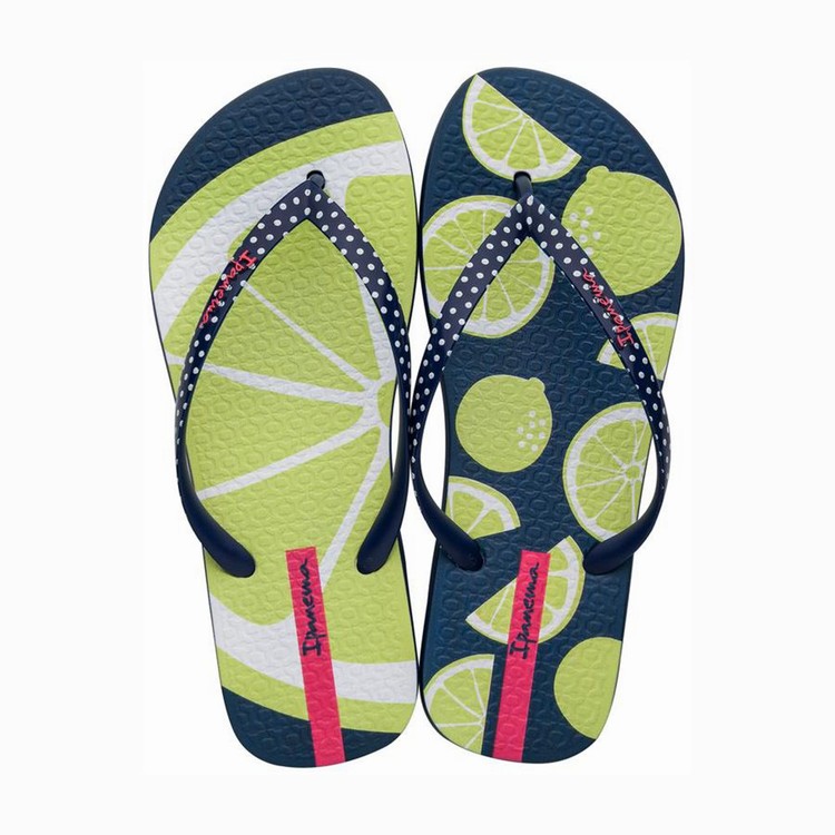 Tongs Ipanema Frutas Bleu Vert Femme | QTW-3847034