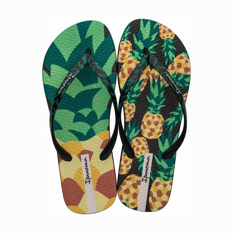 Tongs Ipanema Frutas Noir Vert Femme | CLU-3574581