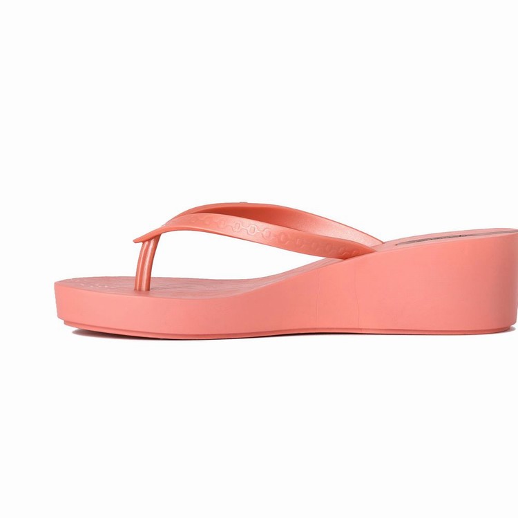 Tongs Ipanema Daisy Wedge Rose Femme | PWV-2281860